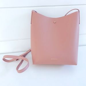 Samara medium shoulder bag - pink